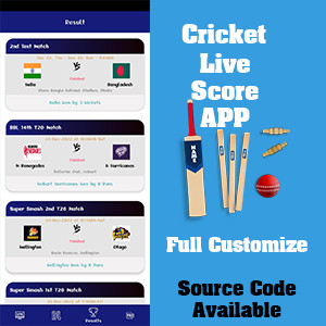 Cricket Live Score App