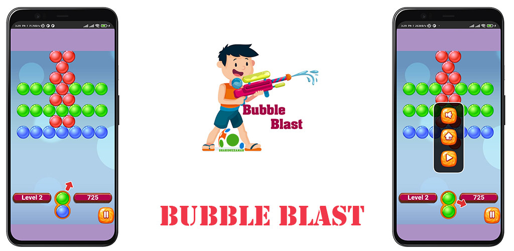 Bubble Shooter Game with google Admob Ads